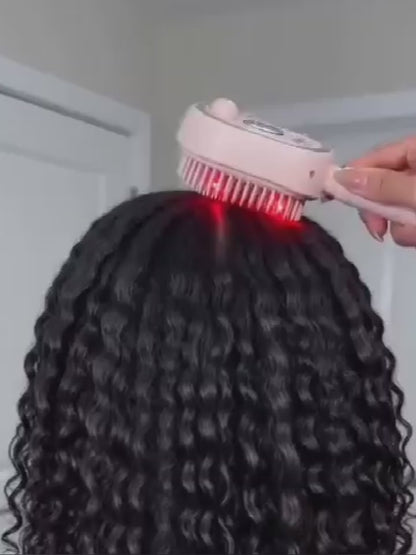 ✨ 2026 Upgraded 4-in-1 Steam Hair & Scalp Massager – Straighten, Detangle & Reduce Frizz